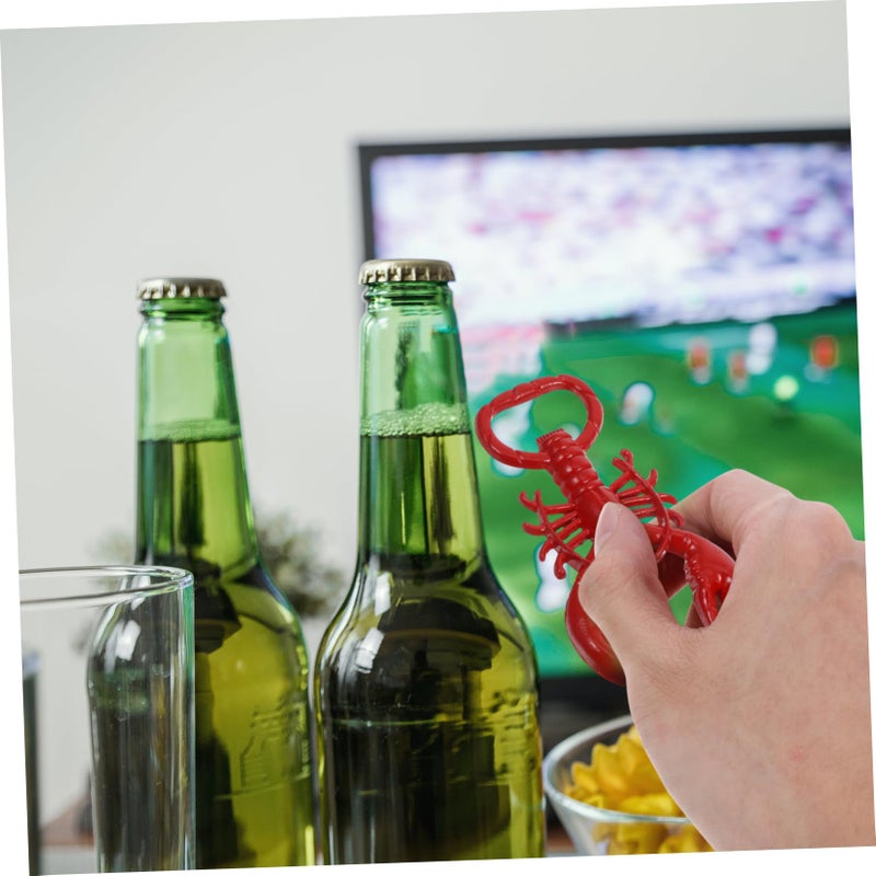 2Pcs Alloy Lobster Shape Beer Bottle Opener Easy Grip Manual Can Opener for Kitchen Camping - Image 5