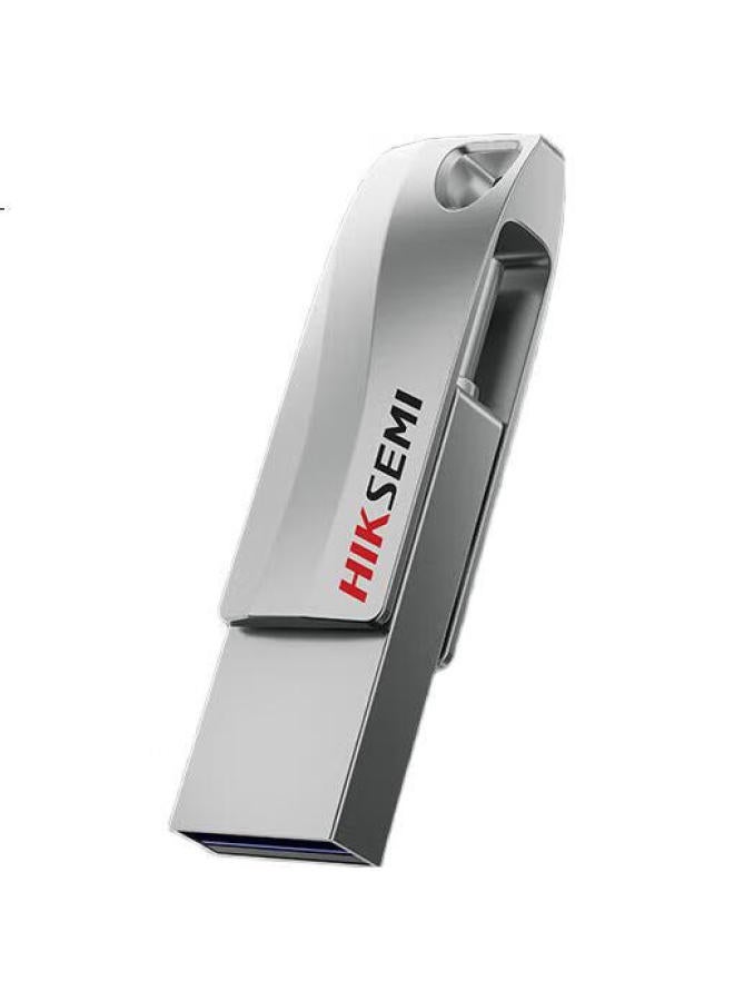 HIKVISION Hikvision 256Gb Type-C Dual Interface Phone Usb Flash Drive S400 Usb3.2 High-Capacity High-Speed Flash Drive, Read Speed 450Mb/S, Compatible With Huawei, Xiaomi, Apple Phones And Computers - Image 2