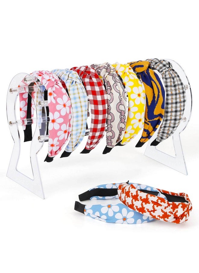 Suneerplay - Suneerplay Headband Holder, Clear Headband Organizer, Acrylic Hair Hoop Display Stand, Hairband Rack Holder, Headband Storage Holder for Women and Girls - Image 1