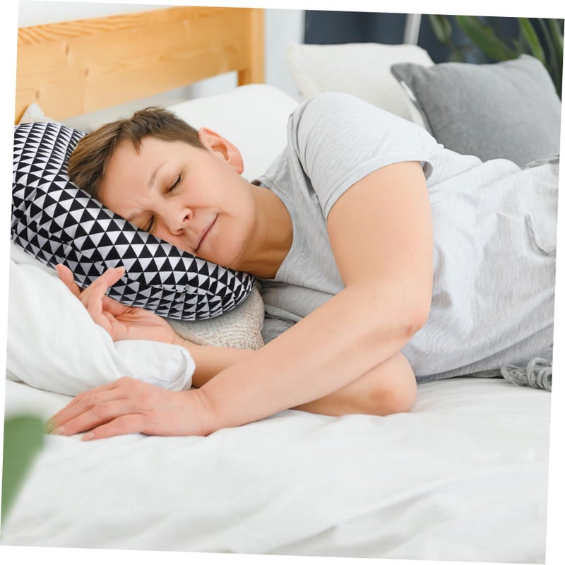 Memory Foam Donut Pillow for Ear Comfort with Hole Support for Sleeping 4 Inch - Image 5