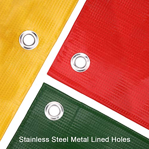 MOFEEZ 52" x 90" Swing Set Replacement Tarp for Play Set Outdoor, 100% PVC Vinyl Coated Marine Grade Fabric, Multi-Color - Image 3