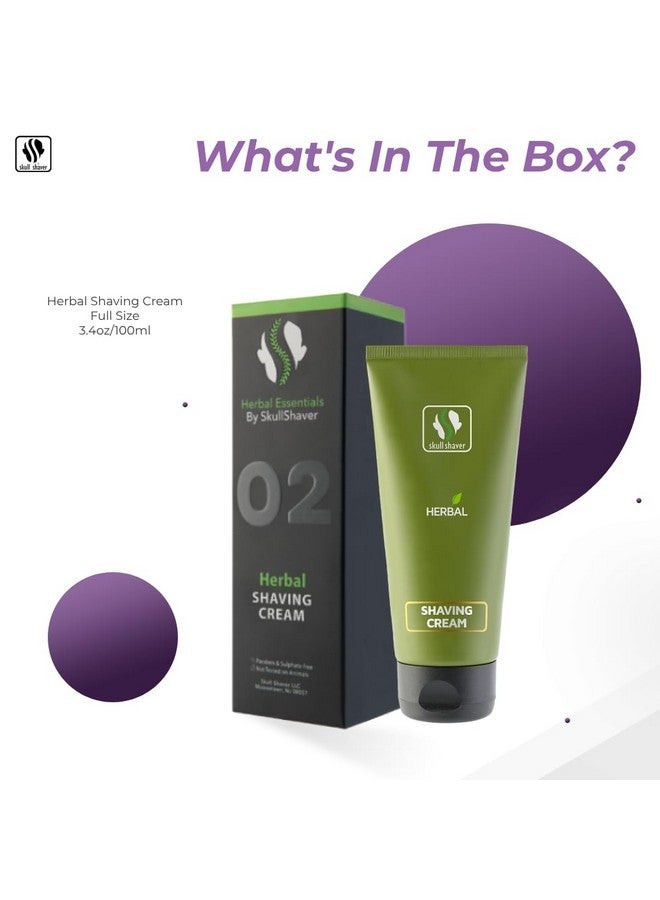 Skull Shaver Simple Living Healthy Life Slhl Herbal Shaving Cream - Image 3