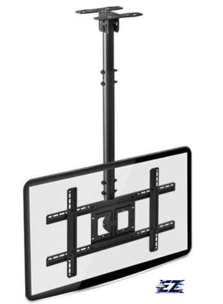 ELTRAZONE Universal TV Ceiling Mount Bracket - VESA600x400mm, Fits 32-75in Up to 50Kg - Black - Image 2