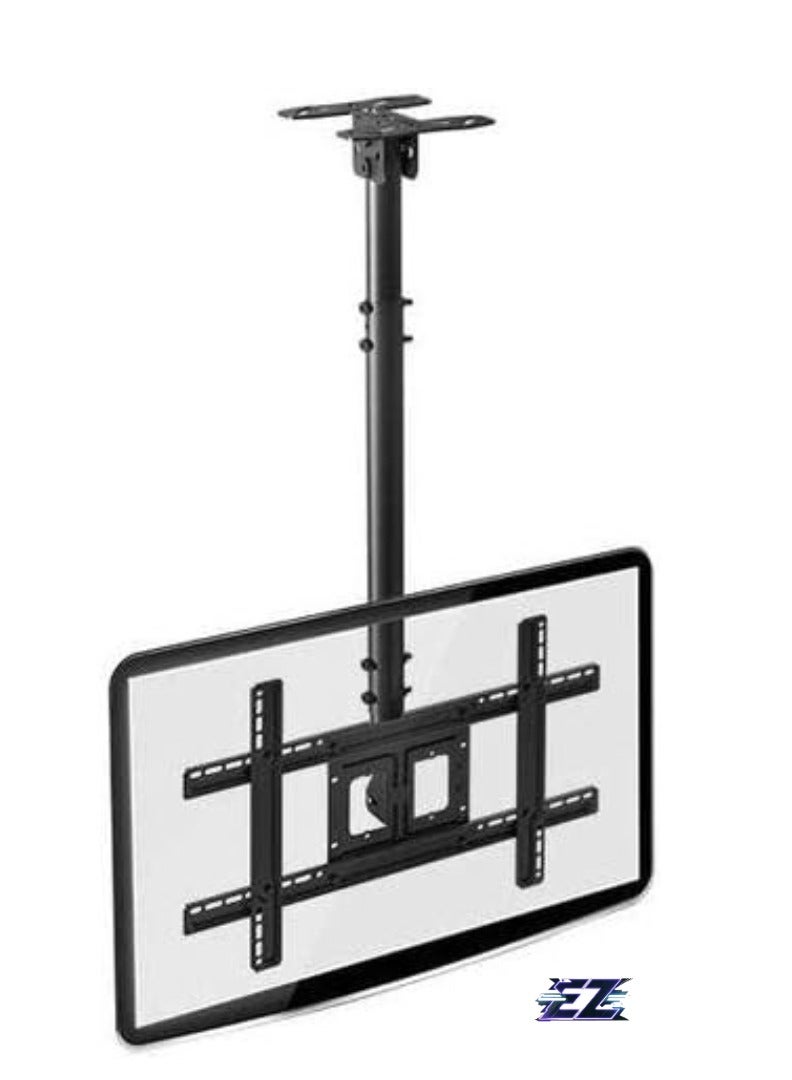 ELTRAZONE Universal TV Ceiling Mount Bracket - VESA600x400mm, Fits 32-75in Up to 50Kg - Black - Image 4