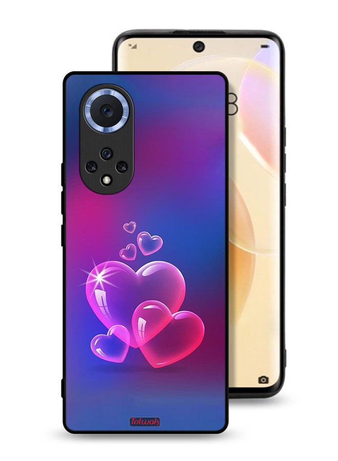 Tolwak Huawei nova 9 Protective Case Cover Water Hearts - Image 1