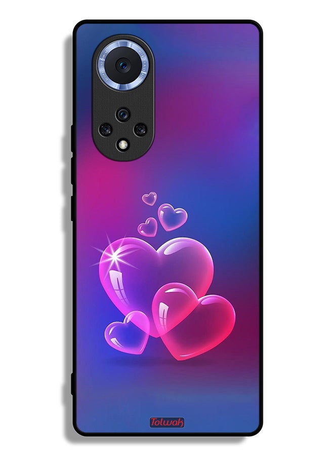 Tolwak Huawei nova 9 Protective Case Cover Water Hearts - Image 2