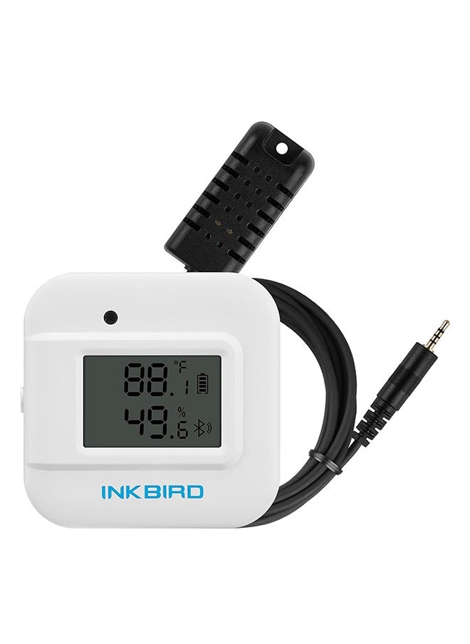 INKBIRD - INKBIRD Bluetooth Temperature and Humidity Monitor Thermometer Hygrometer Smart Sensor IBS-TH2 Plus with External Temperature & Humidity Probe Indoor Supports Temp Humid Probe - Image 1