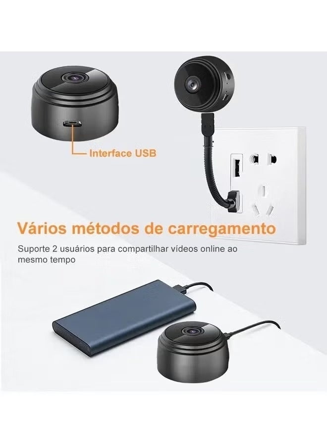 Makrystorm A9 Home Use High Definition Webcam Wifi Security Monitoring Wireless Camera Outdoor Sports Camera - Image 2