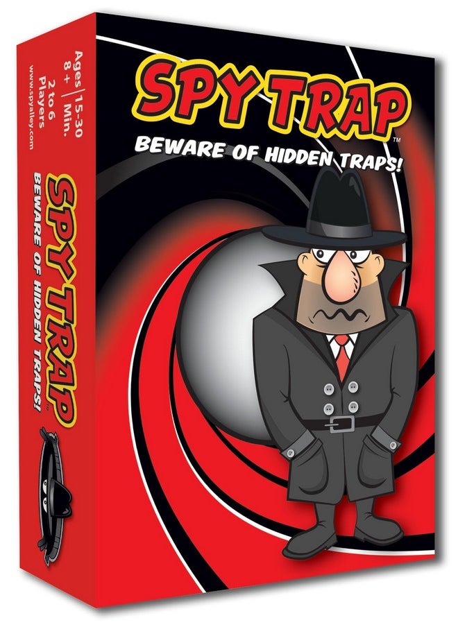 Spy Alley SPY Trap: Welcome to The Thrilling World of Espionage! Bluff Your Way Through a high Stakes Bidding Game. Crack Open a File to Reap The Rewards but Beware of The Hidden Traps.  - Image 1