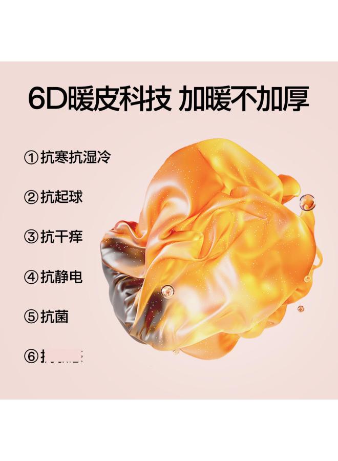 SIINSIIN [Yang Mi Same Style] Fleece Straight-Leg Pants With Draping Effect, Versatile High-Waist Slimming Casual Pants For Women, Autumn And Winter Wide-Leg Trousers - Image 5