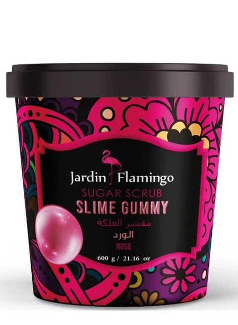 Slim Gummy Sugar Scrub Rose 600G