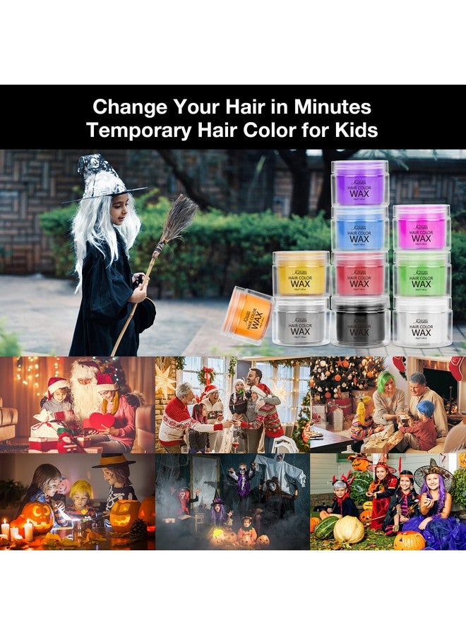 Magic Master Keratin Temporary Hair Color Wax White Magic Master Keratin Hair Dye Paint Wax 3.4 Fl Oz Natural Washable Temporary Hair Color For Kids Girls Women & Men Dark Hair Party Cosplay Festival & Halloween - Image 2