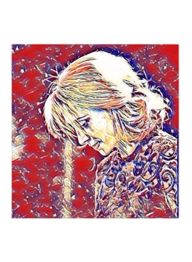 RYN Fairuz MDF Wall Art Multicolour 30x30centimeter - Image 1