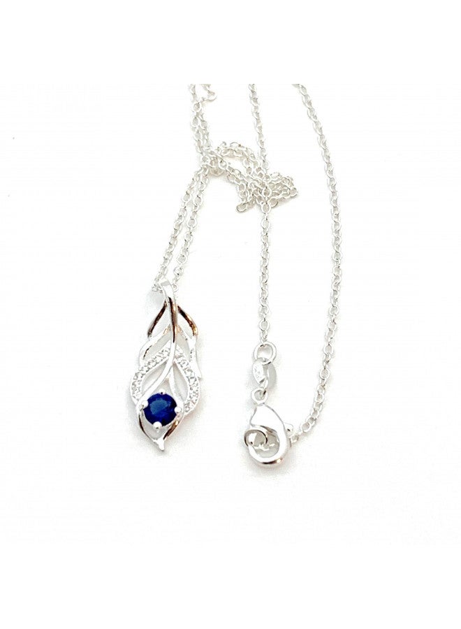 Smiling Wisdom Smiling Wisdom - Friendship - Reason Season Lifetime Friend Greeting Card and Leaf Necklace Gift Set - Woman BFF (Blue Leaf - Silver) - Image 4