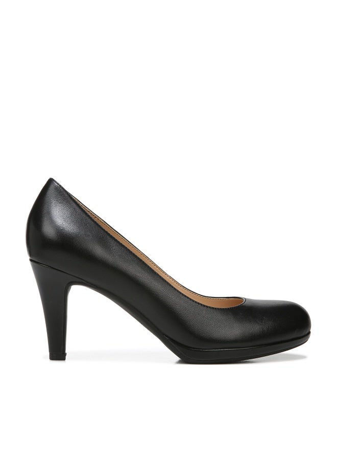 Naturalizer Womens Michelle Pump Black Leather 12 W - Image 1