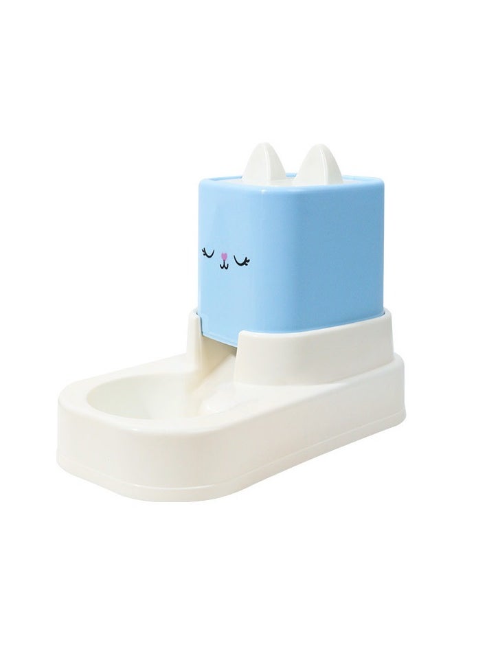 TaoTaoPets 2 Piece Large Capacity Gravity Pet Bowl Automatic Pet Feeder and Water Dispenser Set  - Image 2