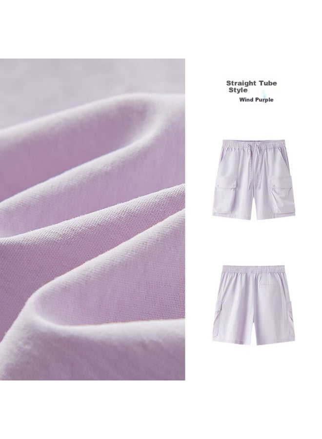 Semir Casual Pants For Women, Summer Sun Protection Cool-feeling Textured Straight-leg Shorts, Outdoor Cargo Pants For Women, 101325125002 - Image 4