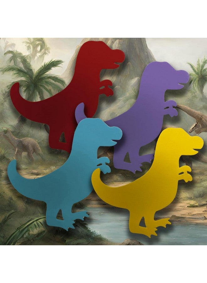 AoneFun Dinosaur Cutouts Large - Dino Craft 24 Dinosaur Crafts for Kids Ages 4-8 Dinosaur Crafts for Kids 3-5 Kids Birthday Party Activities Dinosaur Arts and Crafts for Kids Dinosaur Craft Approx 6" - Image 2