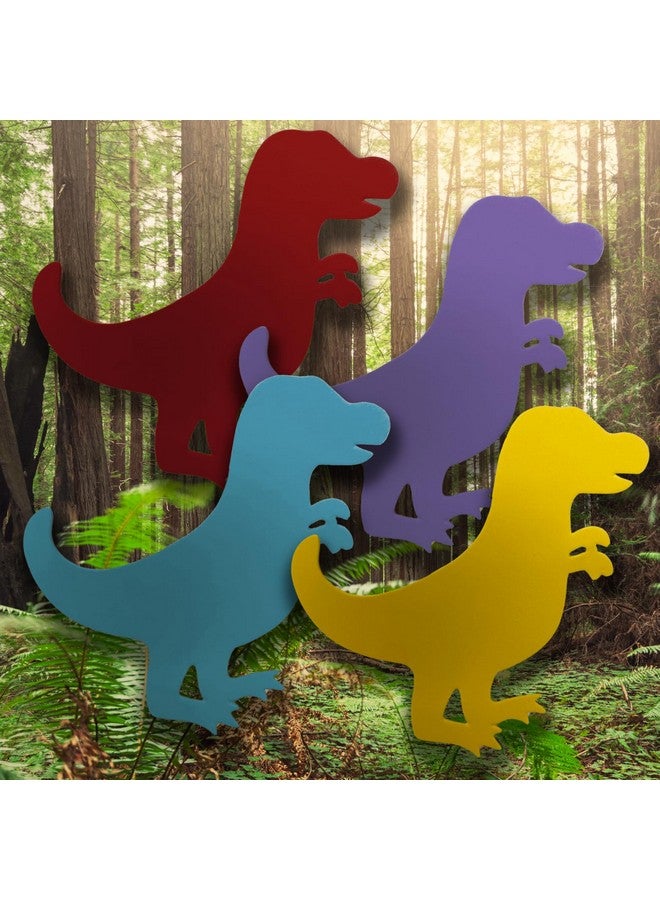 AoneFun Dinosaur Cutouts Large - Dino Craft 24 Dinosaur Crafts for Kids Ages 4-8 Dinosaur Crafts for Kids 3-5 Kids Birthday Party Activities Dinosaur Arts and Crafts for Kids Dinosaur Craft Approx 6" - Image 4