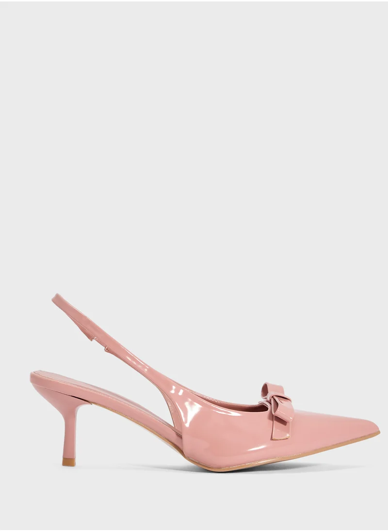 ايلا Pumps With Bow
