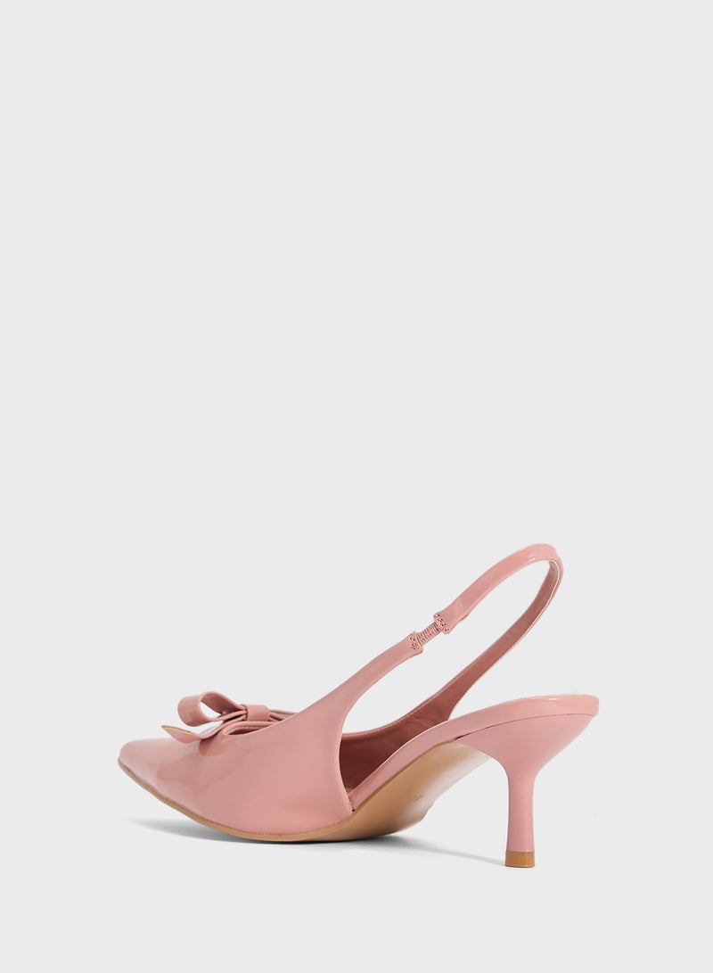 ELLA Pumps With Bow  - Image 3