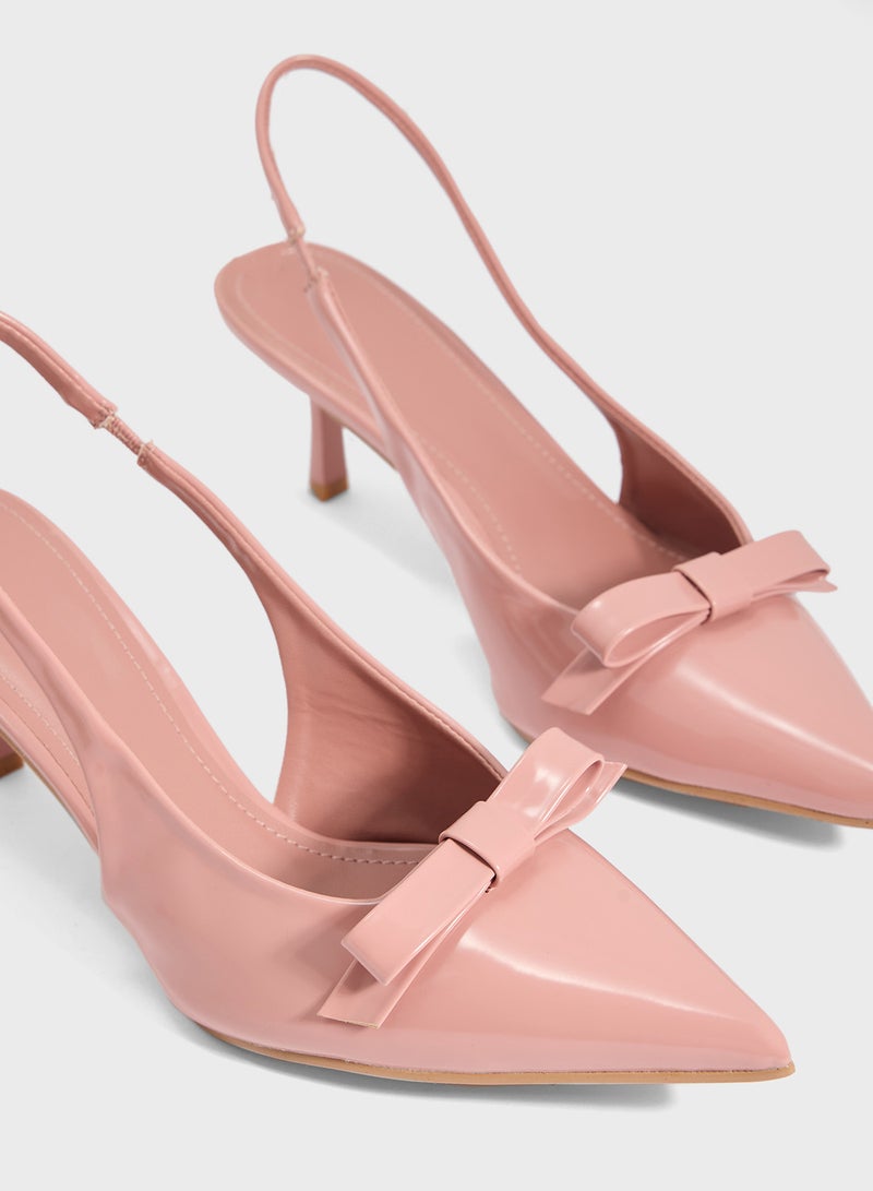 ELLA Pumps With Bow  - Image 4