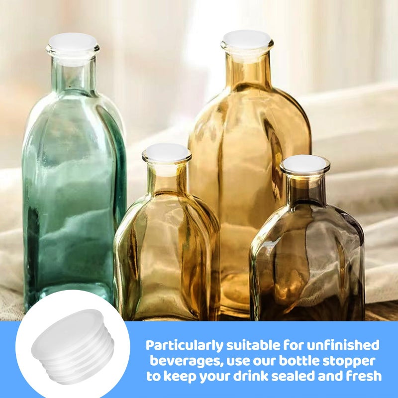 Ayzylpth 60-Pack Salt and Pepper Shaker Plugs, Reusable Salt Shaker Stopper Plug, 6 Size Salt Shaker Plug Replacement, for Bottle Neck Diameters 0.39â€, 0.47â€, 0.55â€, 0.63â€, 0.7â€, 0.9â€Bottles - Image 5