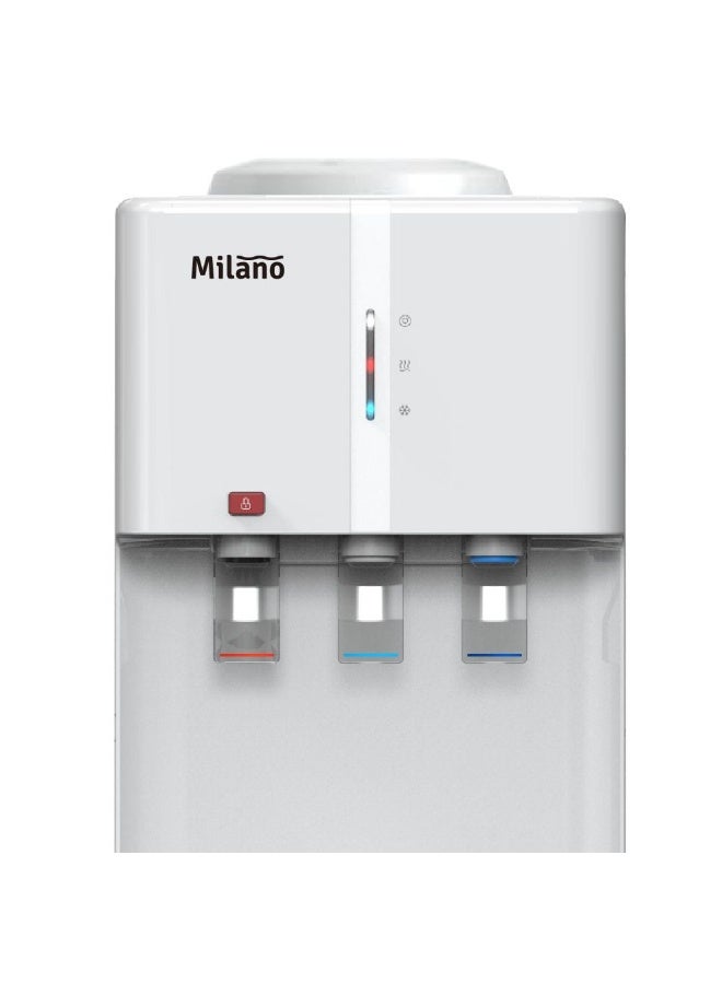 DANUBE HOME موزع مياه ميلانو أبيض تحميل علوي مع خزان 20 لتر - Image 2