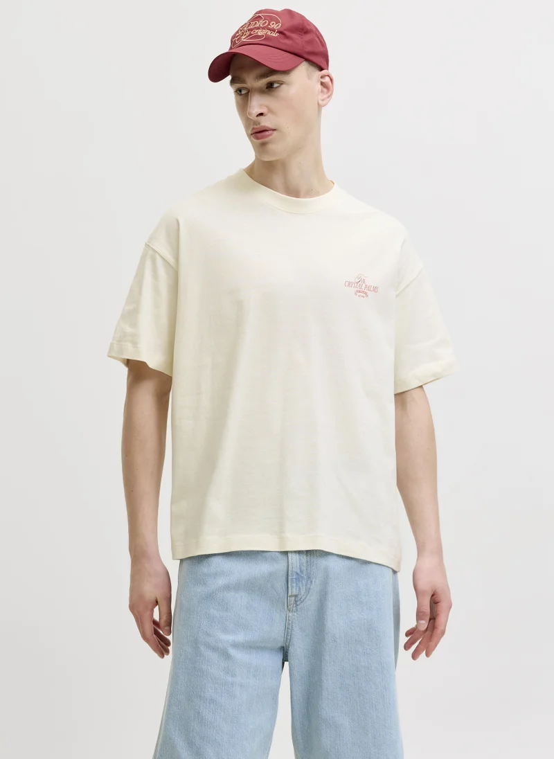 Graphic Loose Fit Crew Neck T-Shirt