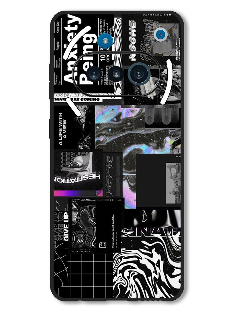 Theodor Case Compatible with Nothing Phone 3a Protection Shockproof Bumper Cover Anxiety Being 2 - Image 1