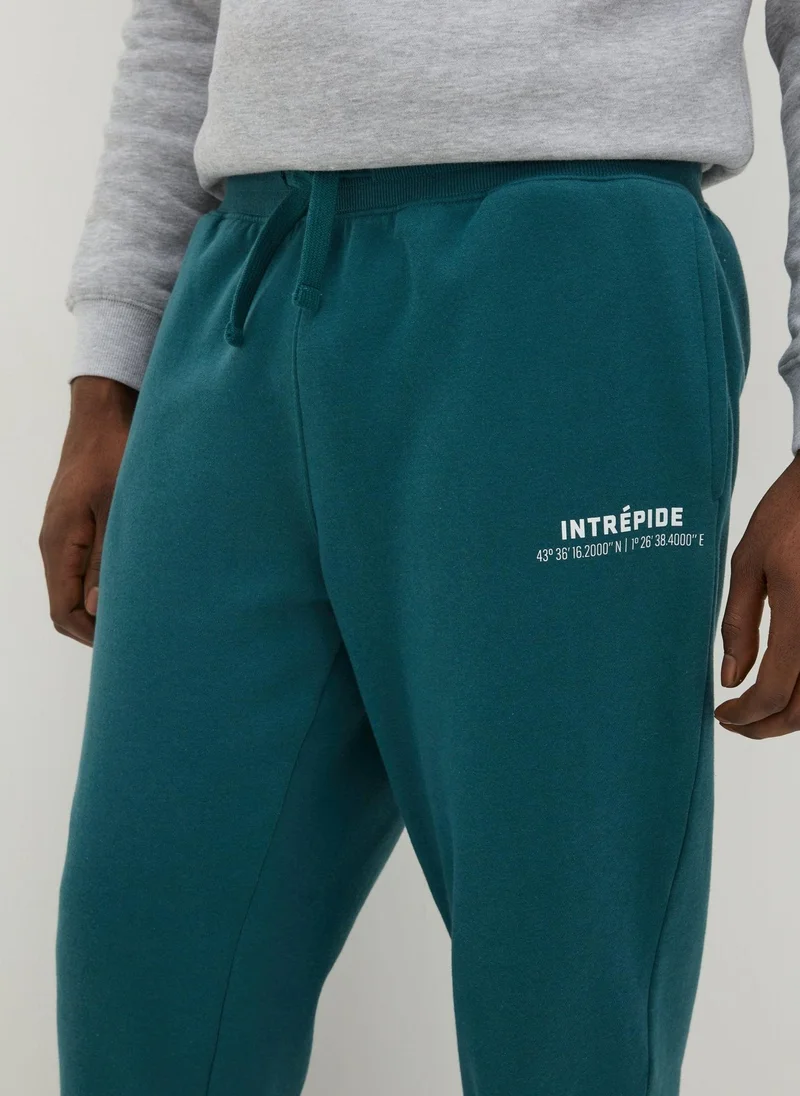 Matalan Teal Intrepide Relaxed Jogging Bottoms