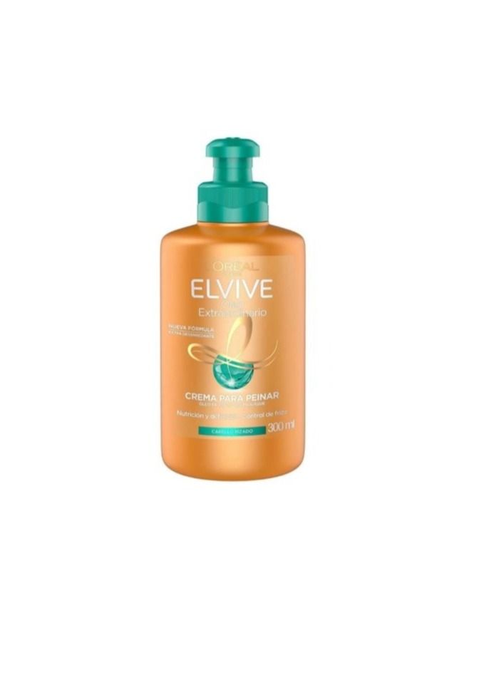 Elvive Oleo Extraordinario Hair Crema-Cabello Rizado - 300ml