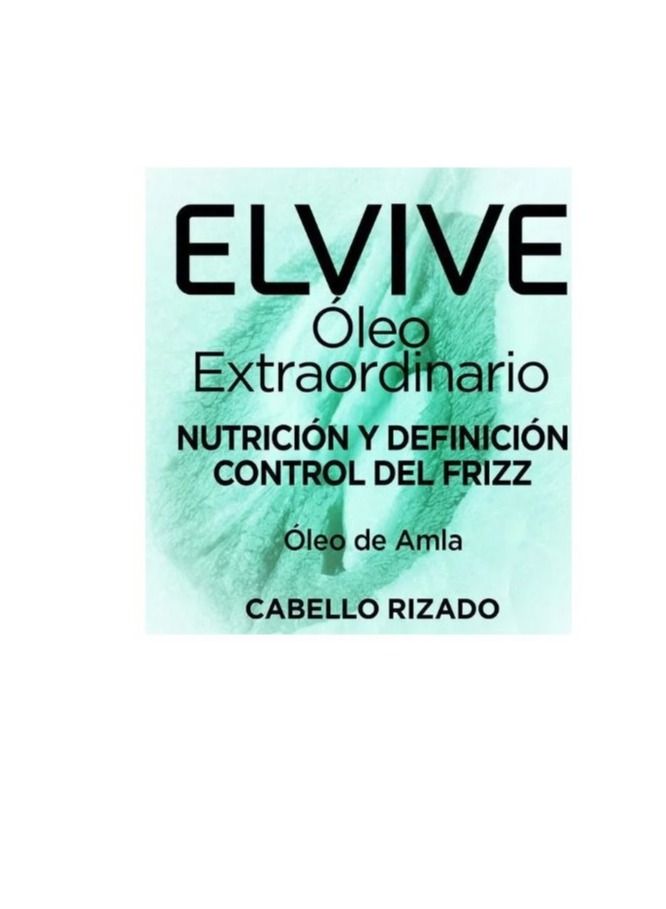 Elvive Oleo Extraordinario Hair Crema-Cabello Rizado - 300ml