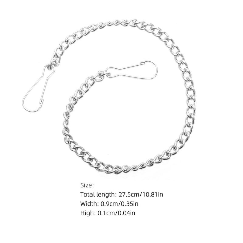 Universal Toilet Flapper Chain Replacement Kit 6Pcs Stainless Steel - Image 3