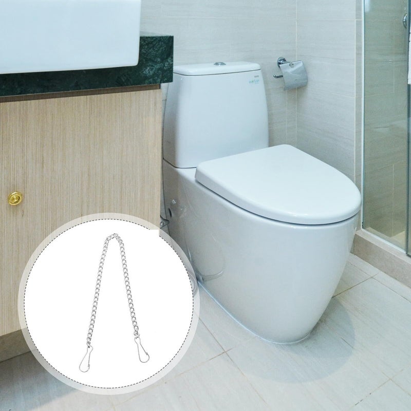 Universal Toilet Flapper Chain Replacement Kit 6Pcs Stainless Steel - Image 5