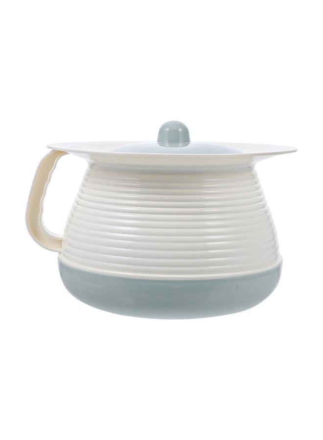 SOLUSTRE Chamber Pot Bedpan Urinal Bottle Urine Pots Potty Pee Bucket Bedside Urinal with Lids to Prevent, Suitable for Elderly, Women Men,Patient - Image 1