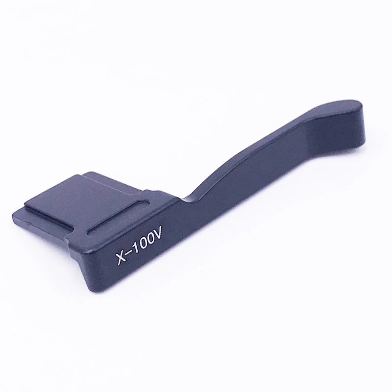 Camera Grip Aluminum Alloy Thumb Grip - Improved Grip Hot Shoe for Fuji X100VI X100V X100F X100T X100S X100 Camera with Smooth Installation Portable Comfortable Feel - Image 3