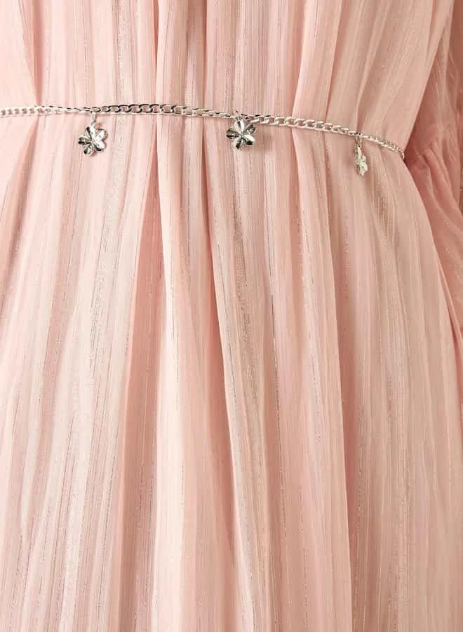Iconic Ruffled Chiffon Dress