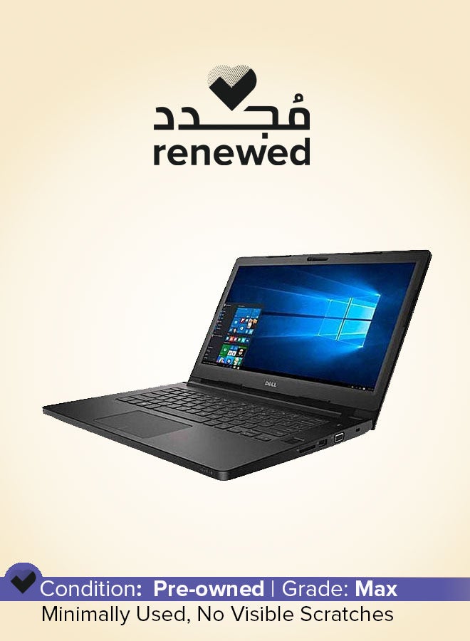 DELL Renewed - Latitude 5480 Laptop With 14-Inch Display,Intel Core i5 Processor/Dual Core/6th Gen/8GB RAM/256GB SSD/Intel HD Graphics 620 English Black - Image 1