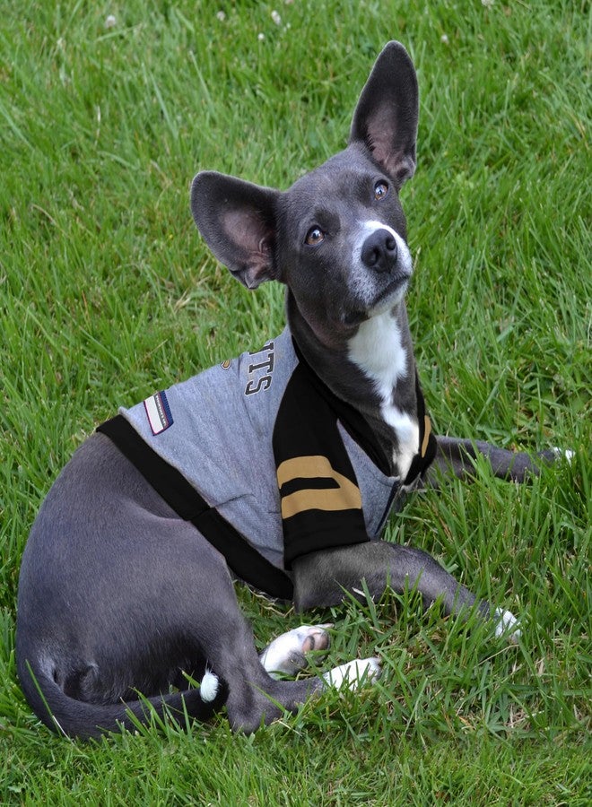 Pets First NFL New Orleans Saints Hoodie for Dogs & Cats. | NFL Football Licensed Dog Hoody Tee Shirt, Medium | Sports Hoody T-Shirt for Pets | Licensed Sporty Dog Shirt - Image 4