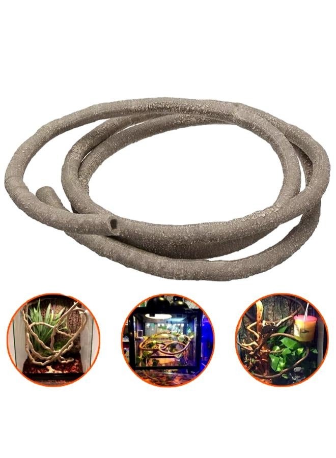 NomoyPet شجرة كرمة لضفادع الأشجار والسحالي والوزغة المتسلقة والجثمة لتزيين المناظر الطبيعية - Image 1