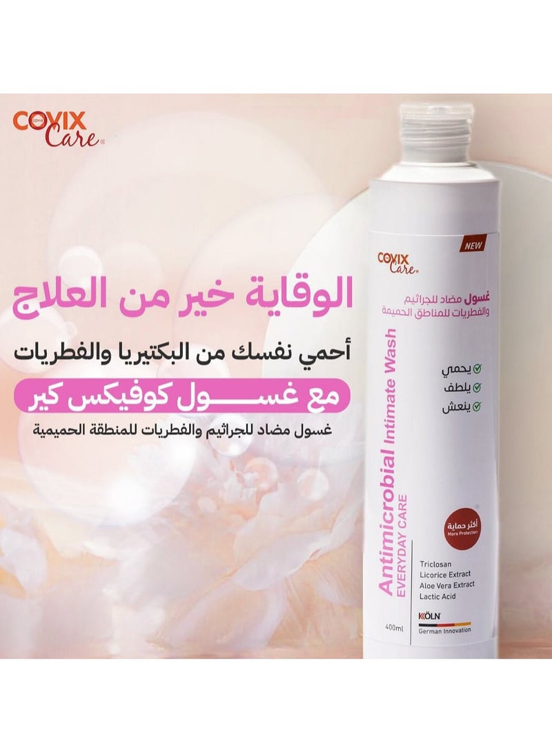 كوفيكس كير غسول حميمي مضاد للبكتيريا - 400 مل - Image 2