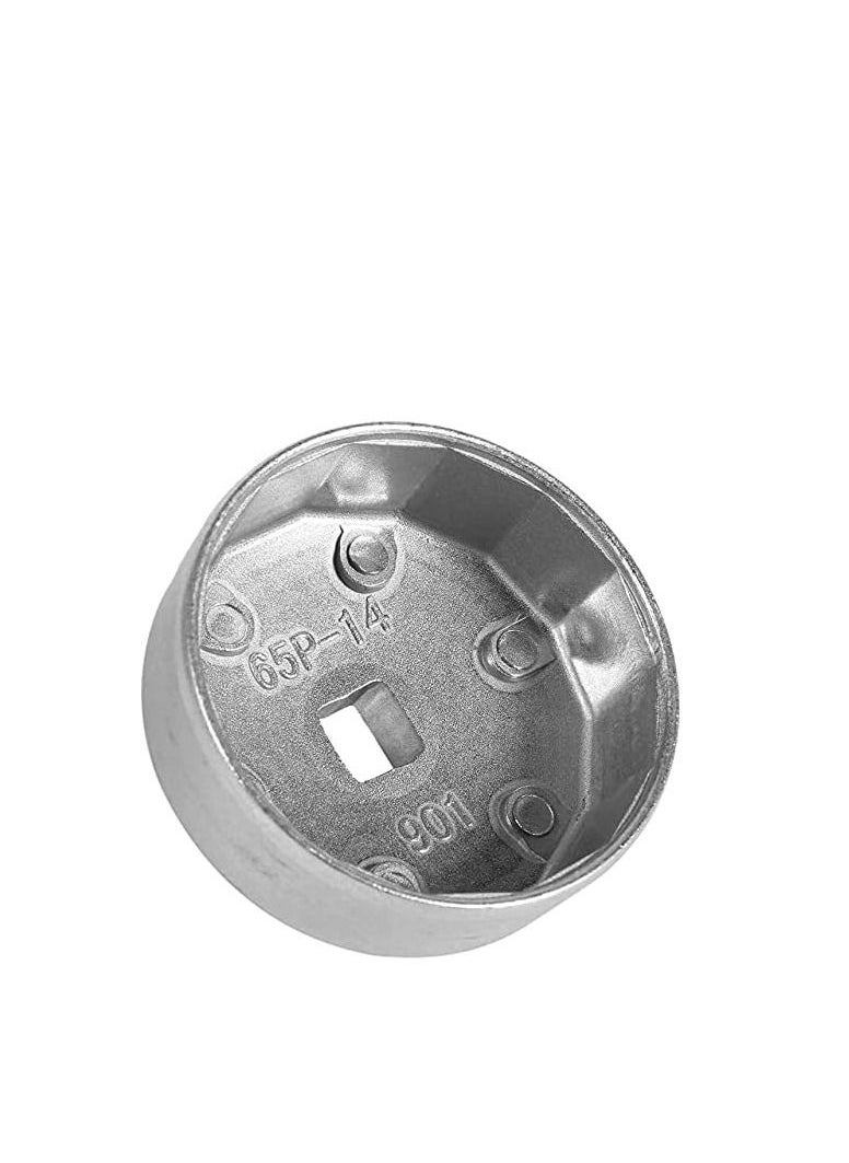 ABBASALI Cap Oil Filter Wrench 65mm 14 Flutes Cap Oil Filter Wrench Car Socket Remover Tool  - Image 3