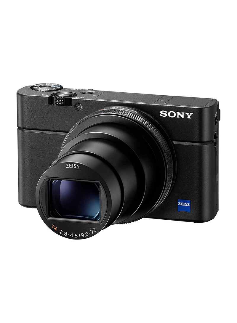 سوني كاميرا التوجيه والتصوير سايبرشوت DSC-RX100 VII بدقة 20.1 ميجابكسل وتكبير 8X مع شاشة لمسية قابلة للإمالة، وتقنيات واي فاي وبلوتوث وNFC مدمجة - Image 2