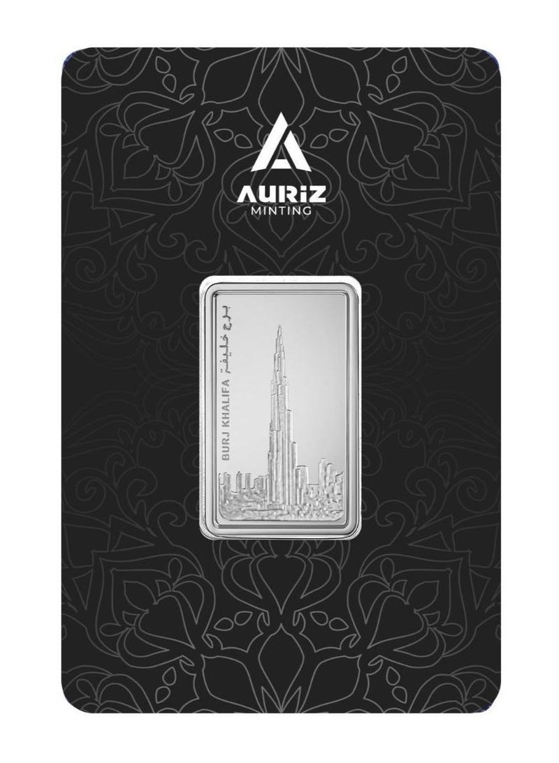 Auriz Minting 5GM Pure Silver Bar 999 - 5 Grams - Image 1