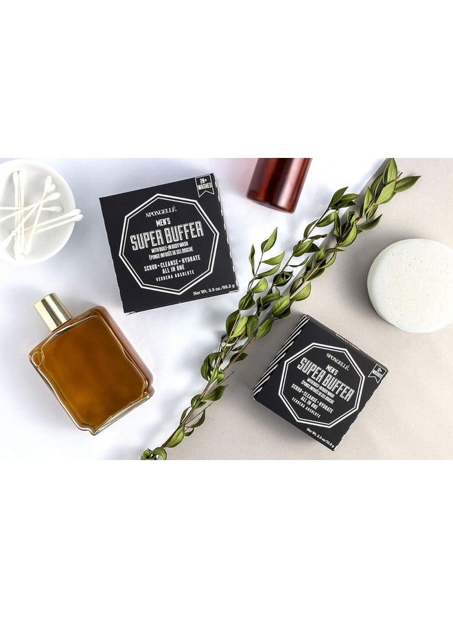 Spongelle Men'S Super Buffer Builtin Body Wash (Verbena Absolute) - Image 4