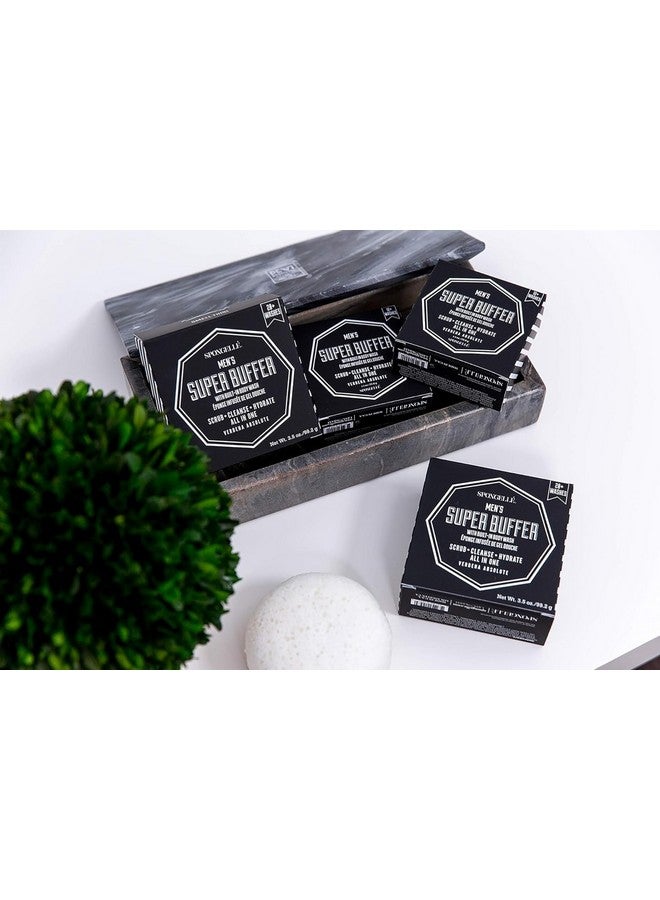 Spongelle Men'S Super Buffer Builtin Body Wash (Verbena Absolute) - Image 3