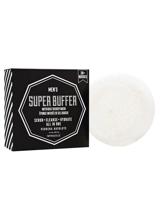 Spongelle Men'S Super Buffer Builtin Body Wash (Verbena Absolute) - Image 1