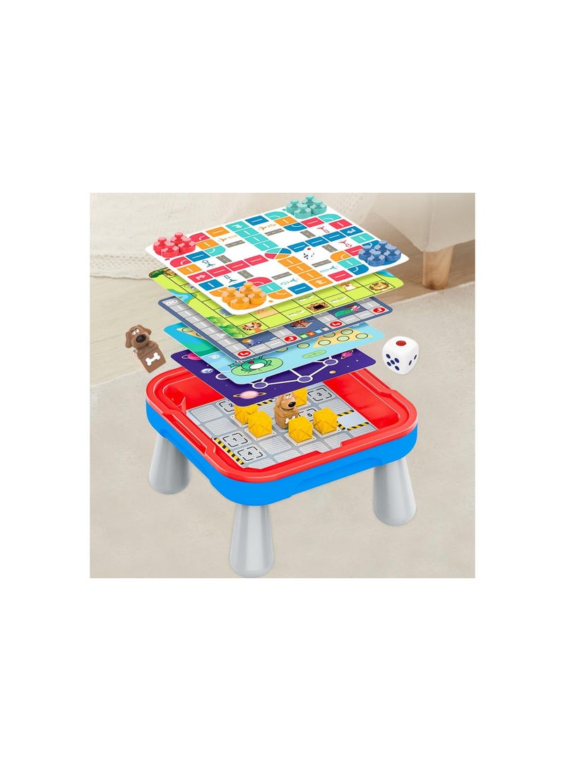 SOLARAE Classic Family Logic Strategy Game for Kids, Portable Educational Table Game for 1-4 Players, 3 Levels of Fun, Perfect Birthday Gift for Boys and Girls Ages 6 and Up. - Image 1