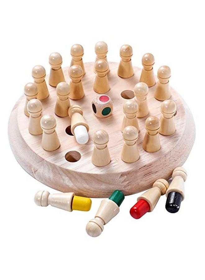 Smoneo Classic Wooden Match Stick Memory Chess Intelligence Game Kids Learning Toy Intellectual Game Random Color - Image 1